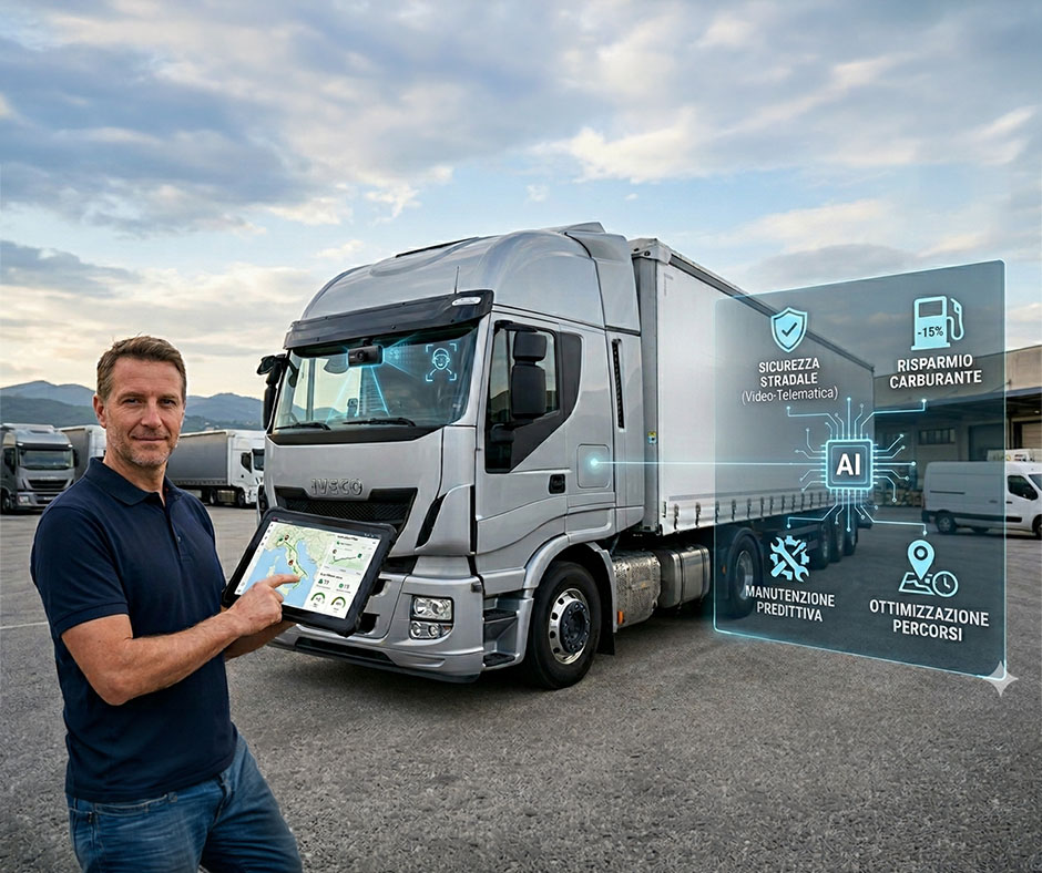 AI e fleet management: come la tecnologia Webfleet trasforma la tua flotta